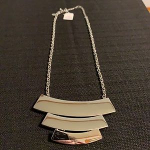 Lia Sophia Necklace, 20 in chain, Silver